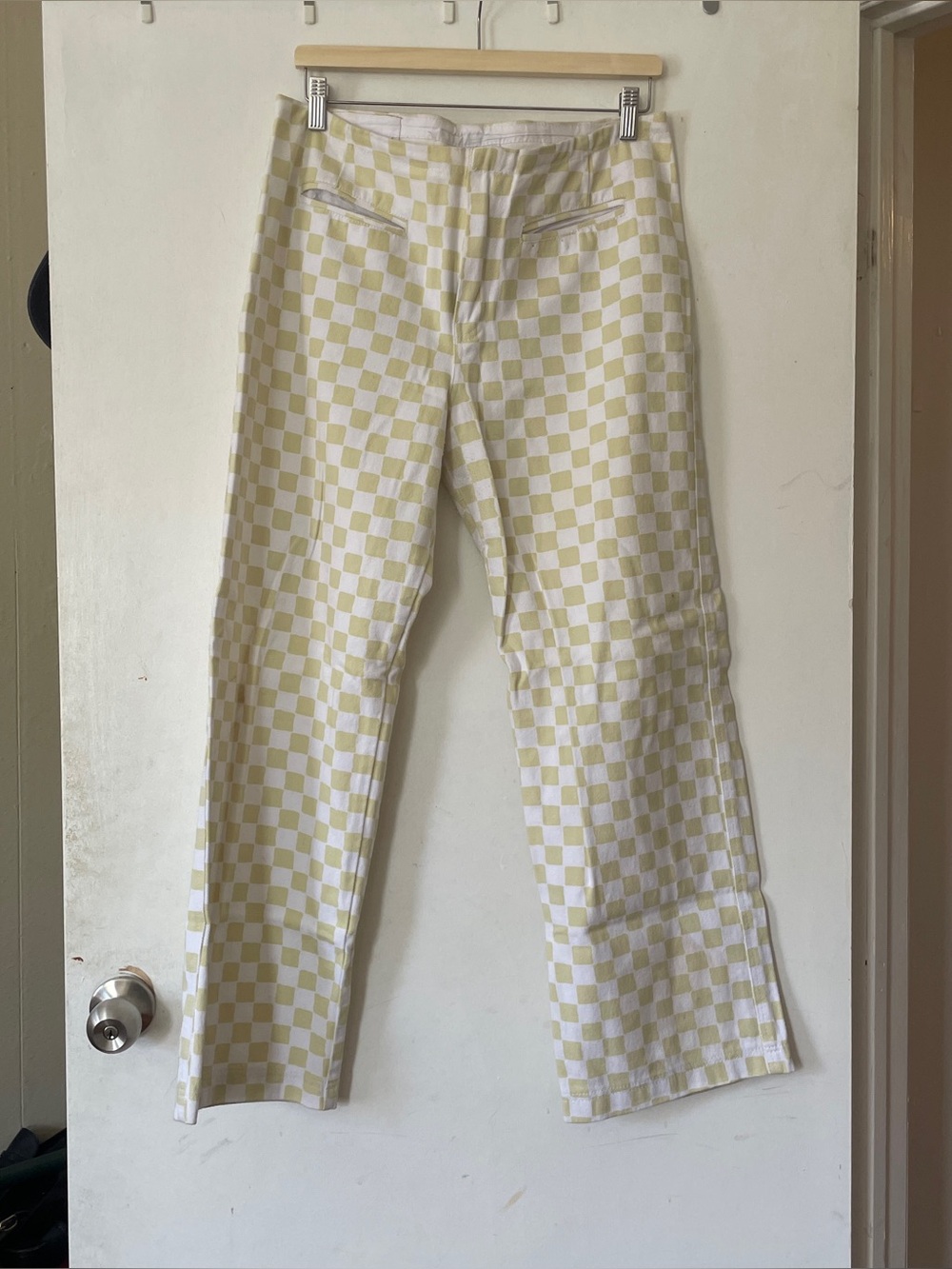 Holiday checkered pants